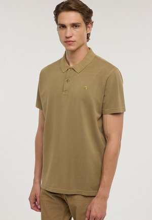 Trussardi, POLO REGULAR FIT IN PIQUET (ITALIAN SIZE) - Polo shirt - beige