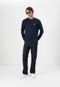 Tommy Jeans T-shirt à manches longues - dark night navy