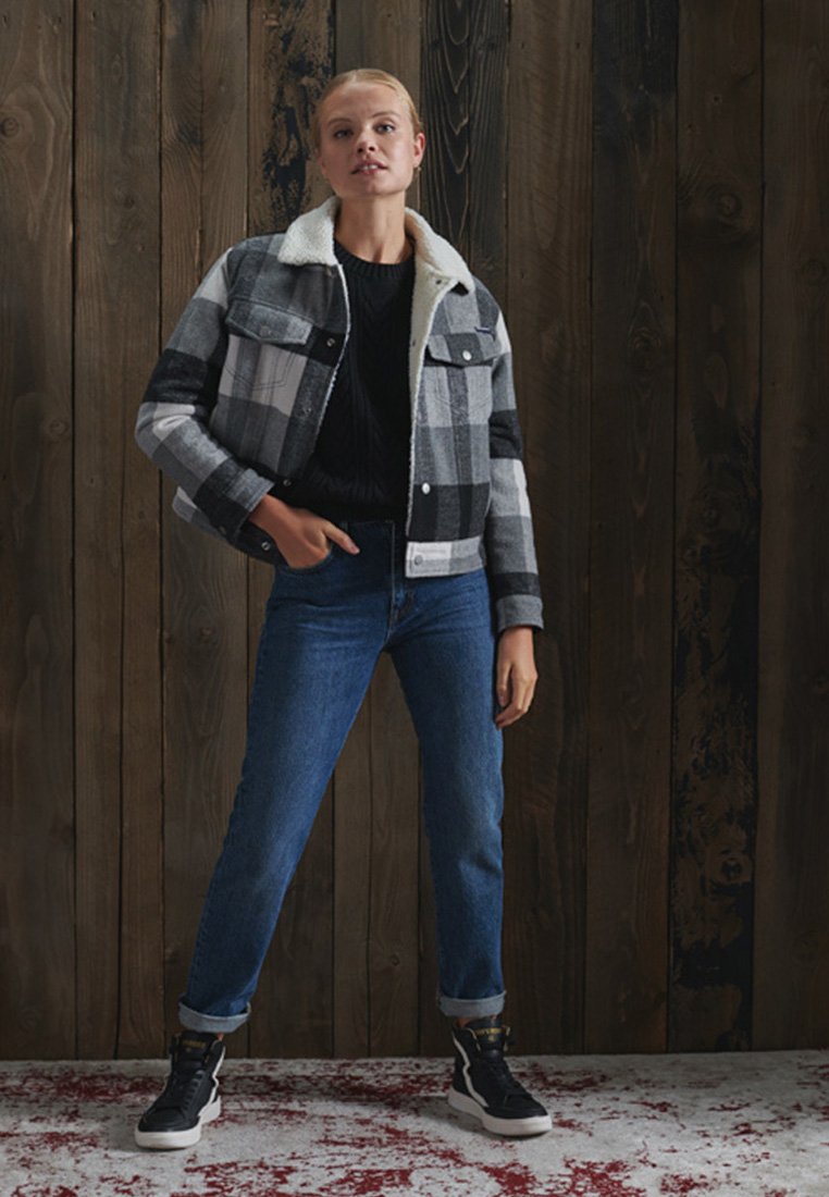 superdry mustard jumper