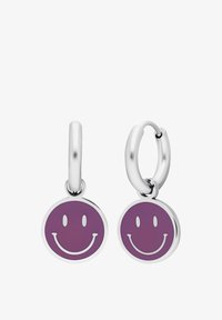 Sélectionné, silver coloured/dark purple