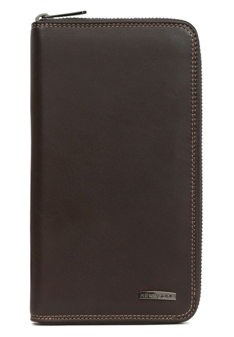 Hexagona Portemonnee - marron foncé