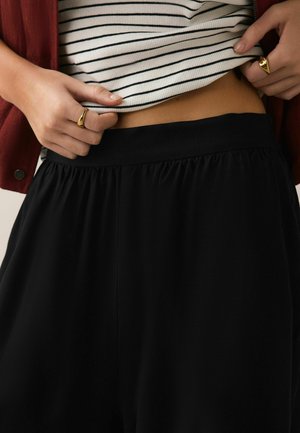 Next, 2 PACK  - Stoffhose - white black