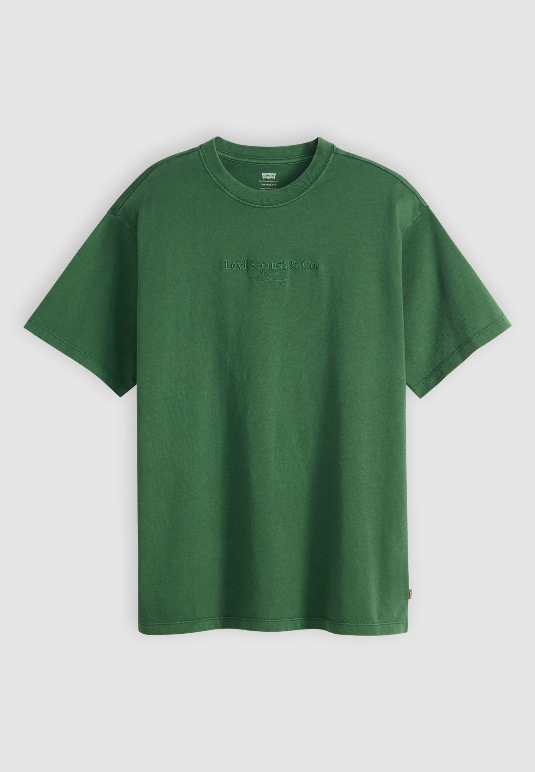Levi's® VINTAGE FIT GRAPHIC TEE - Triko s potiskem - dark green