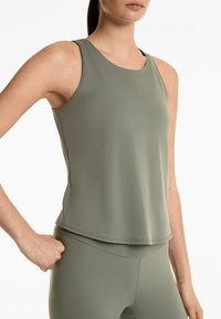 OYSHO CROSS-BACK COMFORTLUX - Linne - mottled green