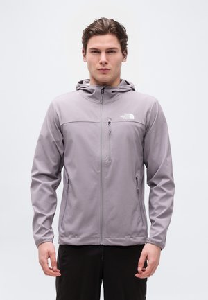 NIMBLE HOODIE 2 - Softšelová bunda - transcendent grey