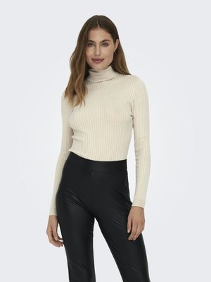 ONLY ONLKAROL ROLL NECK - Vesta - pumice stone