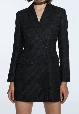 Halflange jas - black