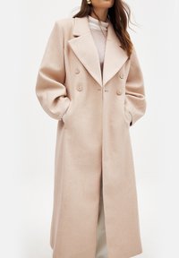 MARKED WAIST DETAIL - Klasikinis paltas - beige