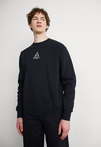 HUF - SET TRIPLE TRIANGLE CREWNECK - Sweatshirt - black Miniatyrbild 1