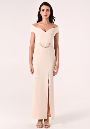 Robe longue - beige