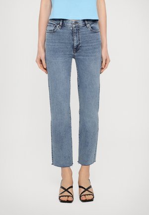 LE SLEEK STRAIGHT - Straight leg -farkut - blue denim