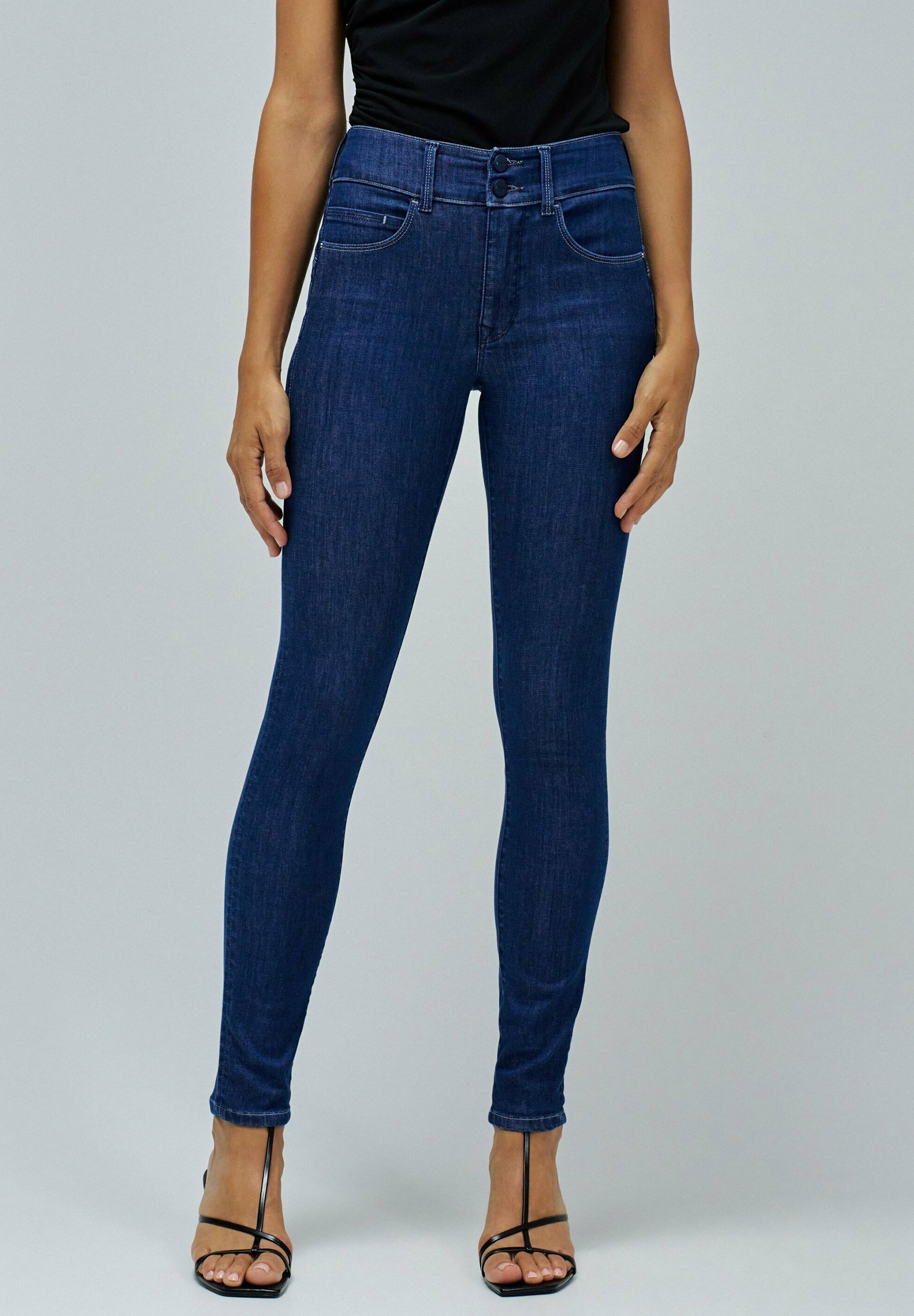 Jean Salsa Femme Slim Taille 39 - Push In Secret Bleu - Parfait état