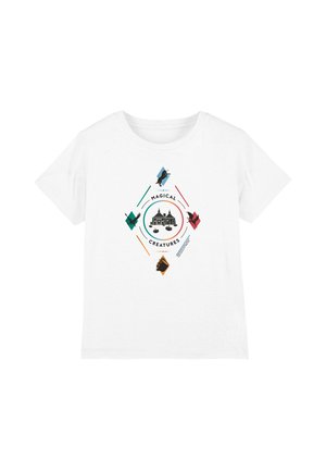 Warner Brothers, HARRY POTTER MAGICAL CREATURES DIAMOND UNISEX - Print T-shirt - white