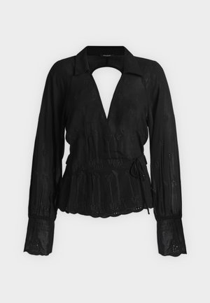 Bruuns Bazaar, KENTIABBVIONAS SHIRT - Μπλούζα - black