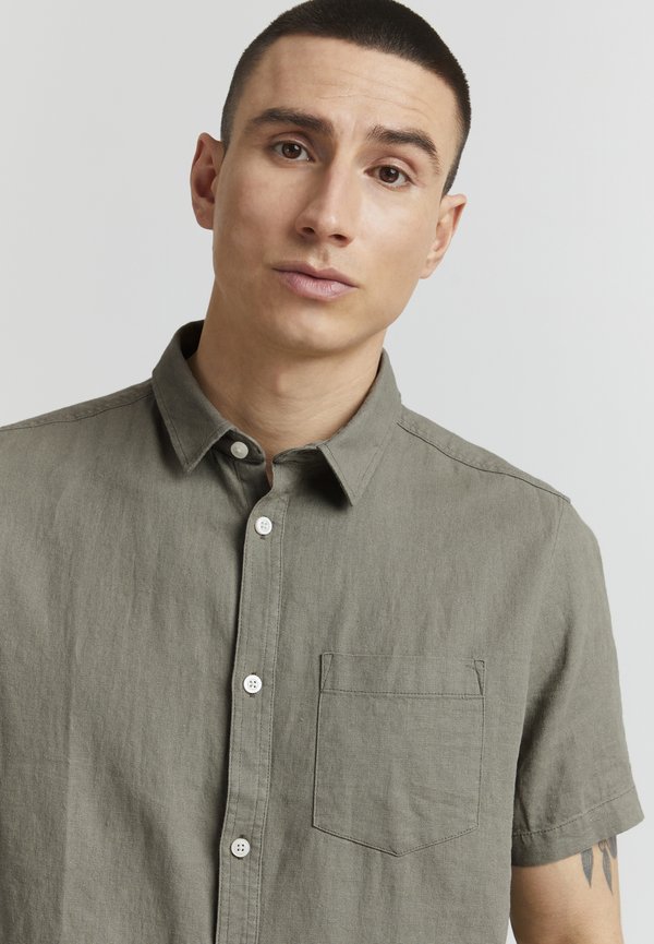 SDALLAN - Shirt - vetiver2