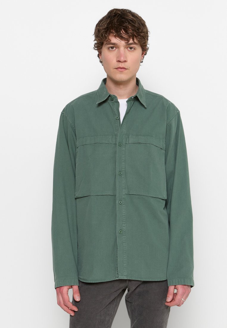 closed Overhemd donkergroen