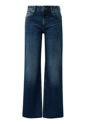 CATIE MID RISE WIDE - Jean boyfriend - dunkelblau