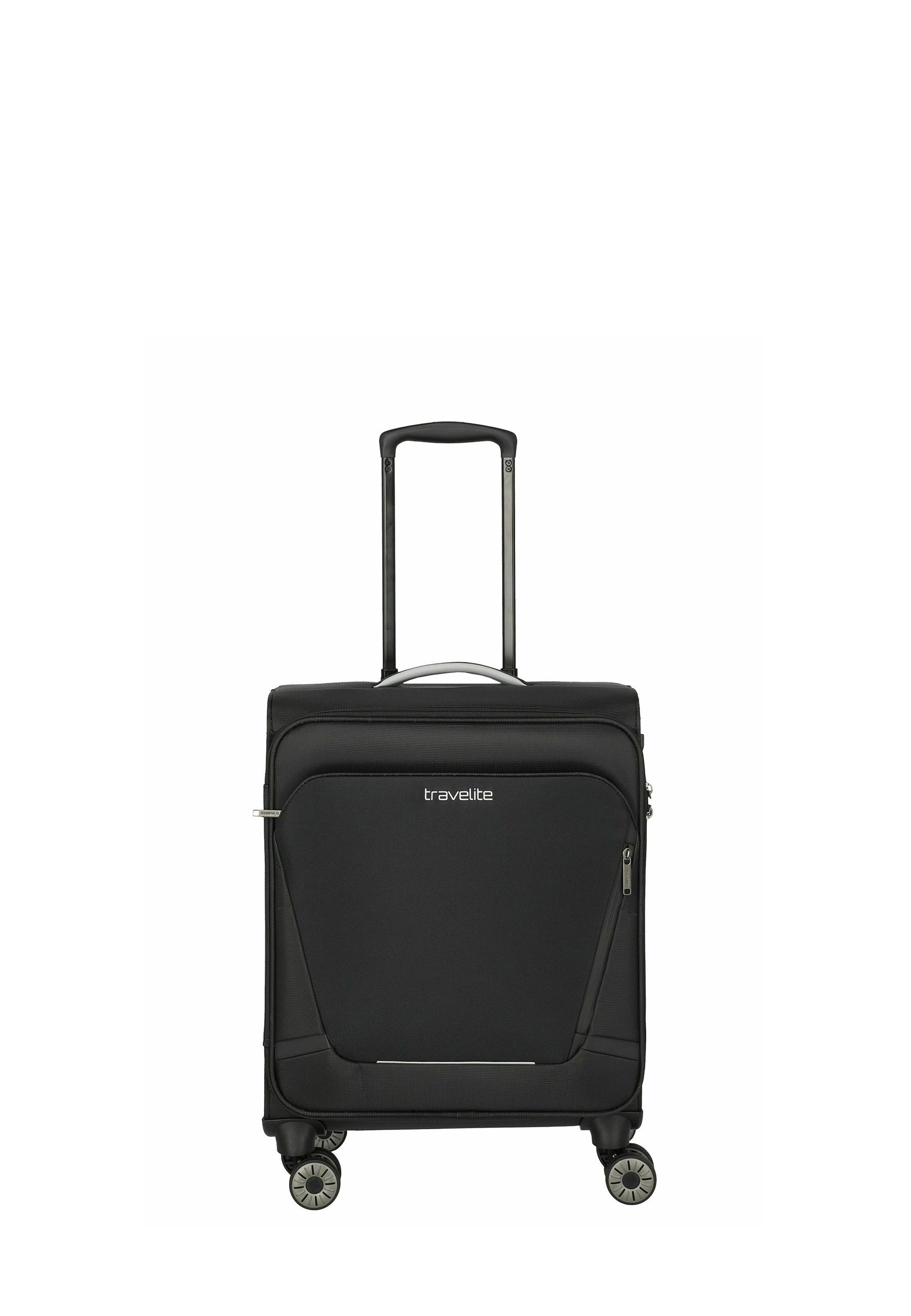 Travelite Valise à roulettes schwarz/noir