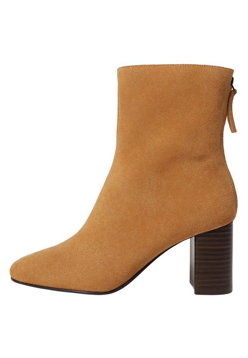 bottines marron mango