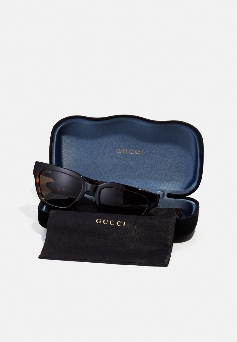 Gucci Black Sunglasses with Navy Case Gucci Sunglasses - havana/brown - Zalando main image 3