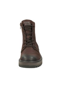camel active FOREST - Lace-up ankle boots - darkbrown
