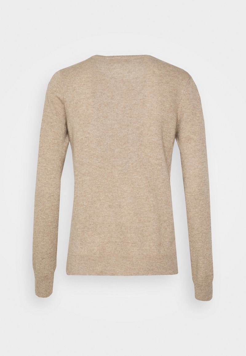 Damen Strickjacken | Davida Cashmere ONECK Strickpullover mink/camel - HP87253 Damen Strickjacken | Davida Cashmere ONECK Strickpullover mink/camel - HP87253
