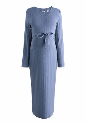 REGULAR FIT - MATERNITY TIE - Jumper dress - light blue