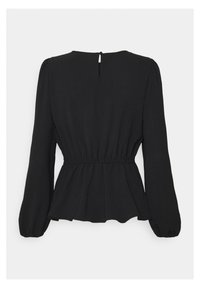 ONLY ONLMETTE O NECK - Bluse - black