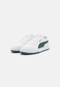 Puma CAVEN UNISEX - Sneakers basse - white/dark myrtle/gold