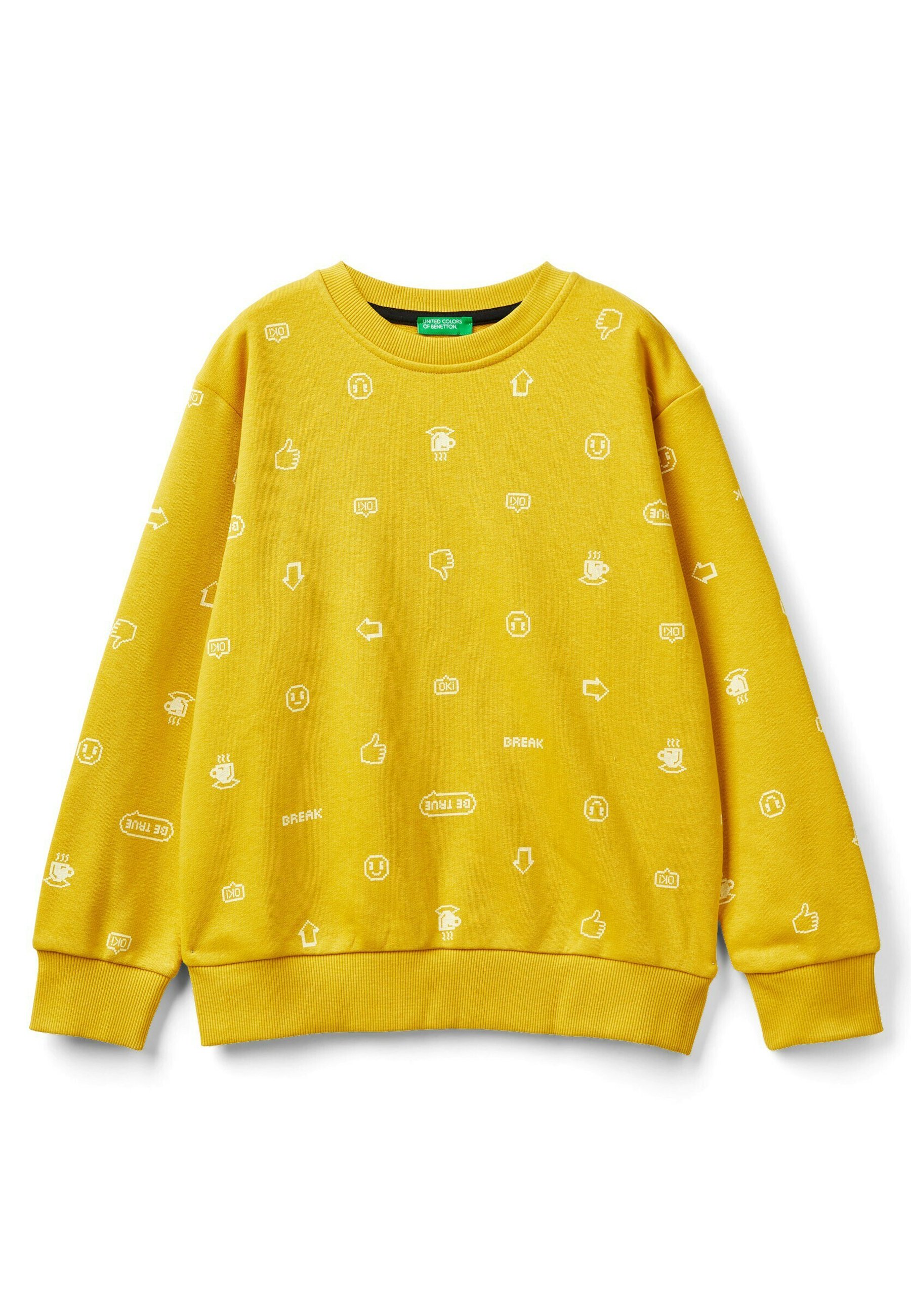 United Colors of Benetton Sweatshirt - yellow - Zalando.de