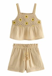 Next SUNFLOWER  SET - REGULAR FIT - Šorti - stone