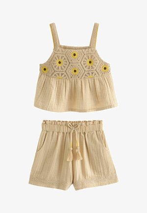 SUNFLOWER  SET - REGULAR FIT - Shorts - stone