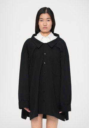 MM6 Maison Margiela MIDI DRESS - Shirt dress - black