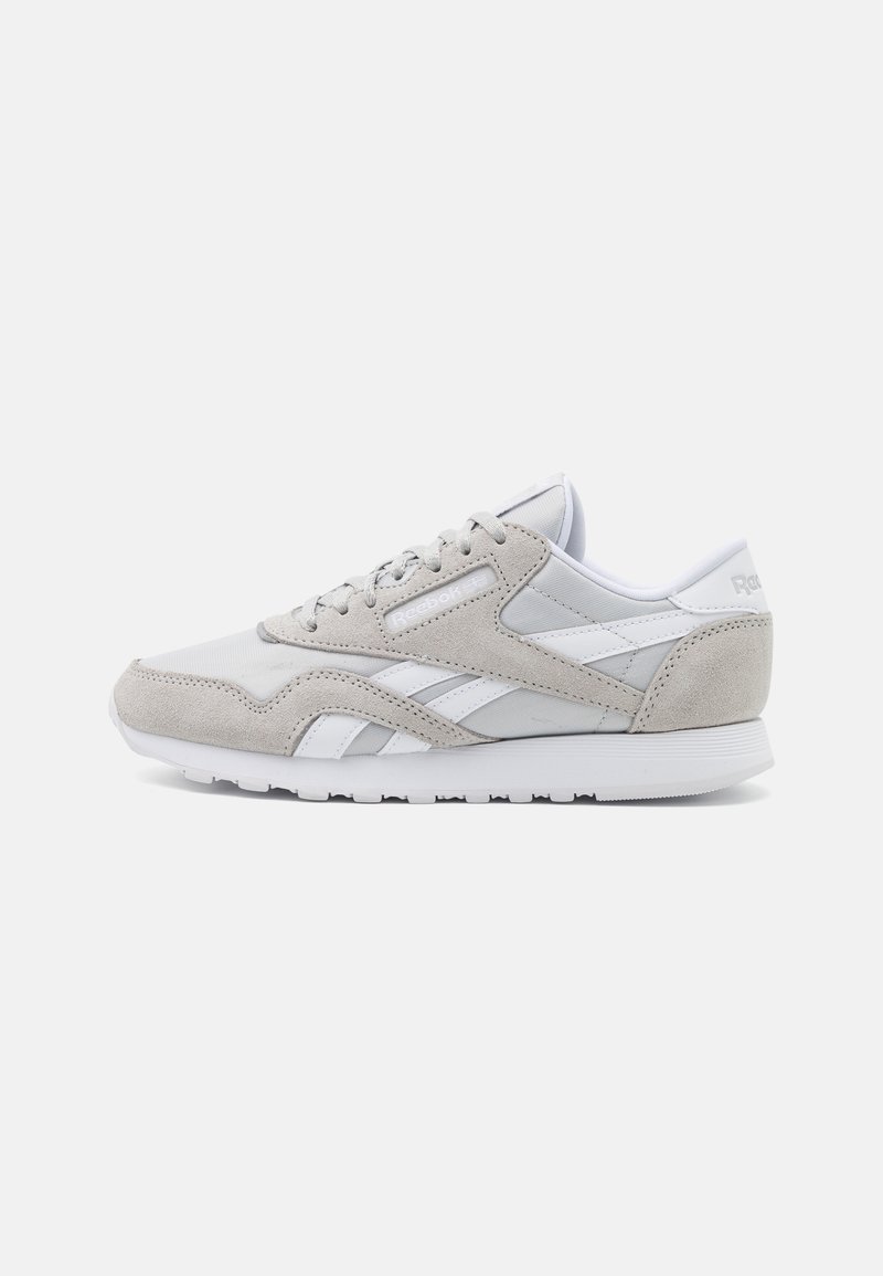 Reebok classic nylon white de grey trainers Clearance