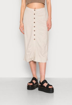 ONLJULLA SKIRT - Saia plissada - silver lining