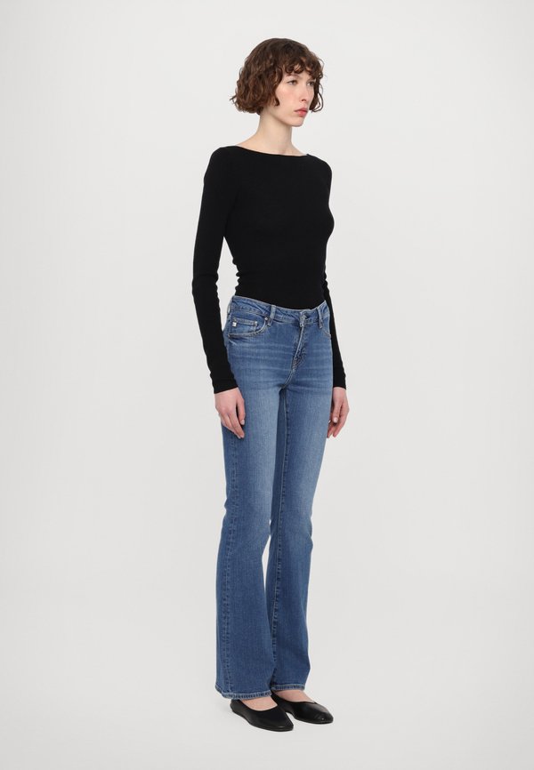 SLIM RAW - Bootcut jeans2