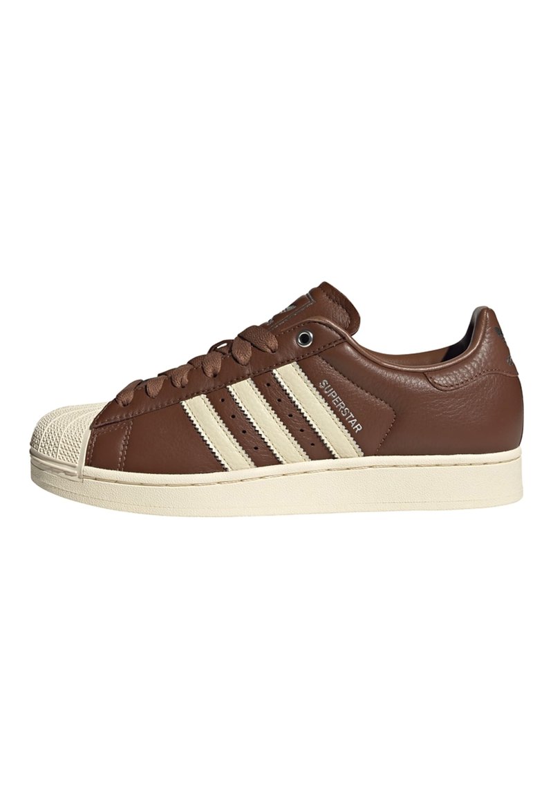 adidas Originals SUPERSTAR II preloved brown/cream white/silver met./brown