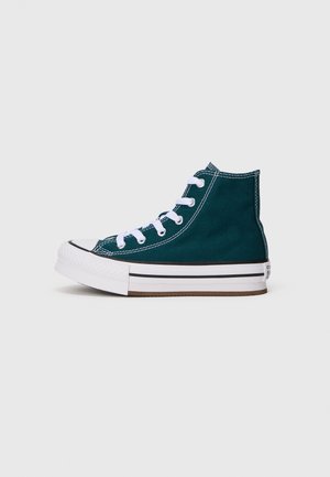 CHUCK TAYLOR ALL STAR EVA LIFT UNISEX - Sneakers alte - darkly jaded/white/natural ivory