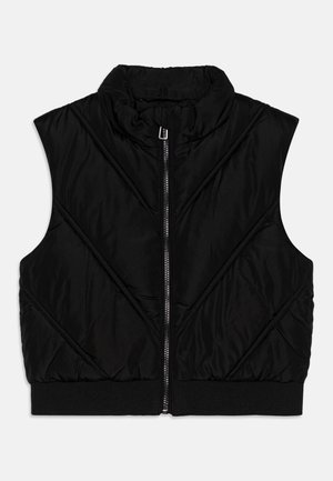 KOGTAMARA SHORT QUILTED WAISTCOAT - Vest - black