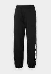 LOGO PIPING  - Pantalon de survêtement - black