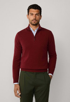 Pullover - burgundy red
