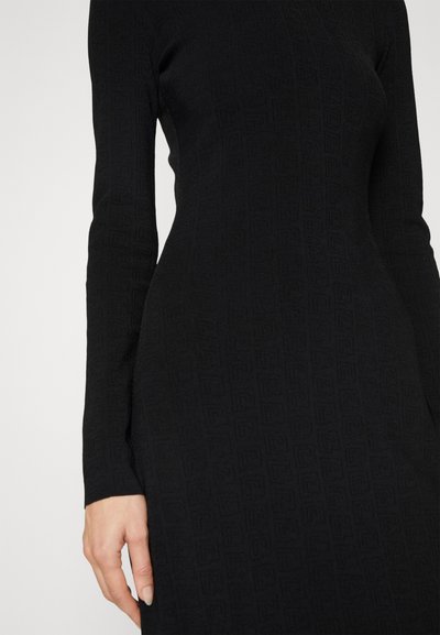 Rabanne Φόρεμα-πουλόβερ - black