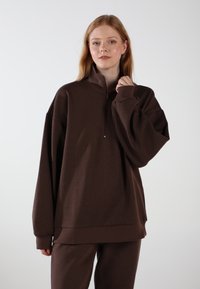 EOSELIO UNISEX ELEVATE - Sweatshirt - espresso brown