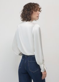 Calliope Hemdbluse - bianco lana
