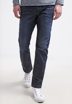 Vaqueros rectos - dark-blue denim