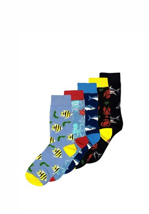 5 PACK SEA CREATURES - Calcetines - sea creatures