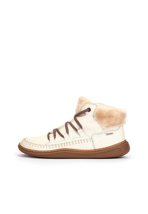 Botines con cordones - white