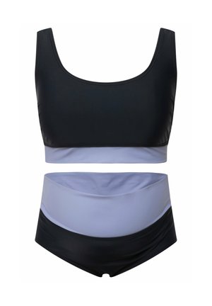 Ulla Popken, BELLIEVA OHNE SOFTCUPS BREITER ELASTIKBUND - Bikinier - navy blue