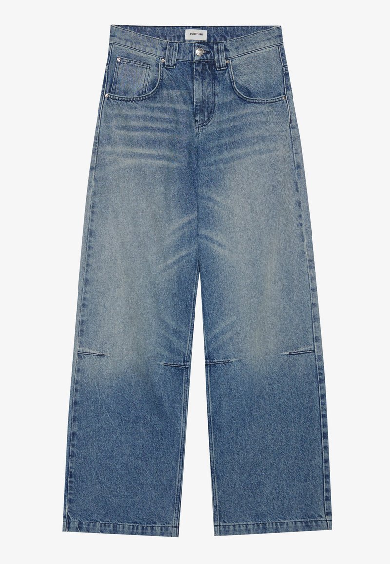 YOURTURN Baggy jeans blauw denim/bluedenim YOURTURN Baggy jeans blauw denim/bluedenim