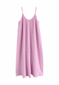 Next REGULAR FIT - TEXTURED - Trikotaažkleit - lilac purple